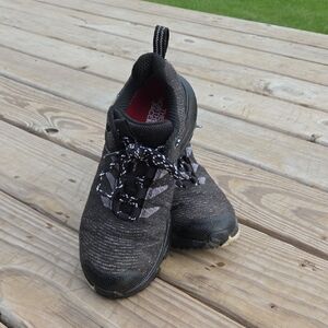 The North Face Black and Gray FastFoam Gore-Tex Trail Shoes